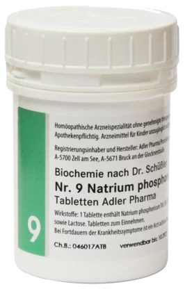 Nr. 9 Natrium phosphoricum D6