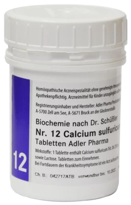 Nr. 12 Calcium sulfuricum D6
